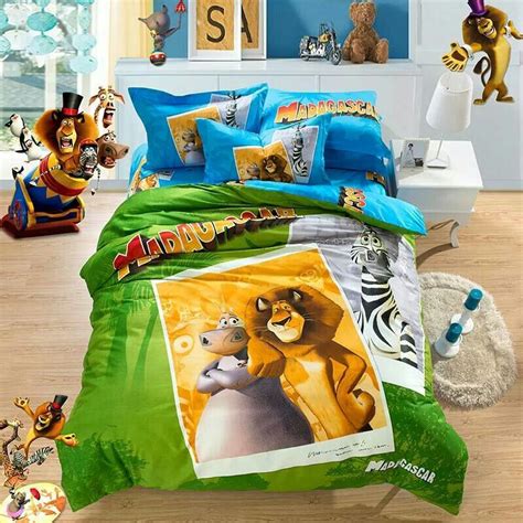 Your little one will sleep soundly surrounded by their favorite toy story characters like, woody, buzz and forky, with the disney toy story comforter set. Madagascar | Kids bedding sets, Toy story bedding, Kids ...