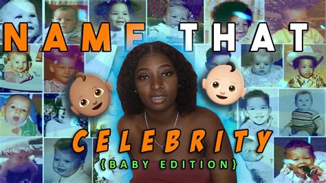 Celebrity baby names undeniably influence larger baby name trends, with stars introducing unusual names (suri, north) into the lexicon of names nameberry tracks celebrity baby names in a range of ways. Can You Name That Celebrity!?!? {BABY EDITION}😍 👶🏻👶🏽 - YouTube