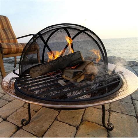 Good Directions 26-Inch Mesh Fire Pit Spark Screen - Round ...