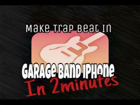 How to download garageband for pc? Download Instrumental Make Trap beat on GarageBand in 2min ...