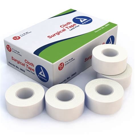 Check spelling or type a new query. Dynarex Cloth Surgical Tape 1 in