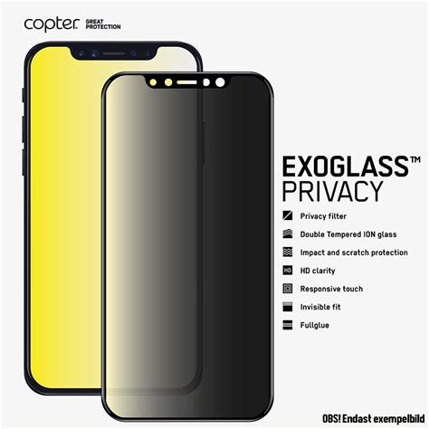 Iphone 12 pro max and iphone xs max have some differences, but also have a lot more similarities than you might think. Copter iPhone Xs Max/11 Pro Max Skärmskydd Privacyfilter Curved Full Size Härdat Glas - SkalHuset.se