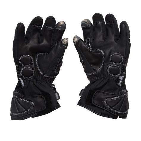 These gloves feature a pocket where you can place a disposable. Venture Heat's Heated Motorcycle Carbon Gloves - Zarkie