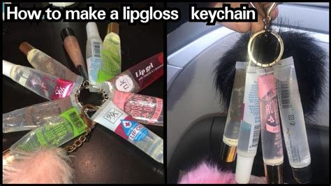 Buy custom photo keychain online at www.aliexpress.com. DIY keychain lipgloss - YouTube