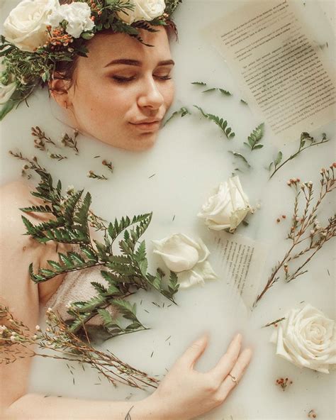 White is associated with softness and purity. Milk Bath Photography in 2020 (With images) | Milk bath ...