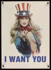It just means you're watching porn. 9w151 I WANT YOU commercial poster '80 image of sexy Uncle ...