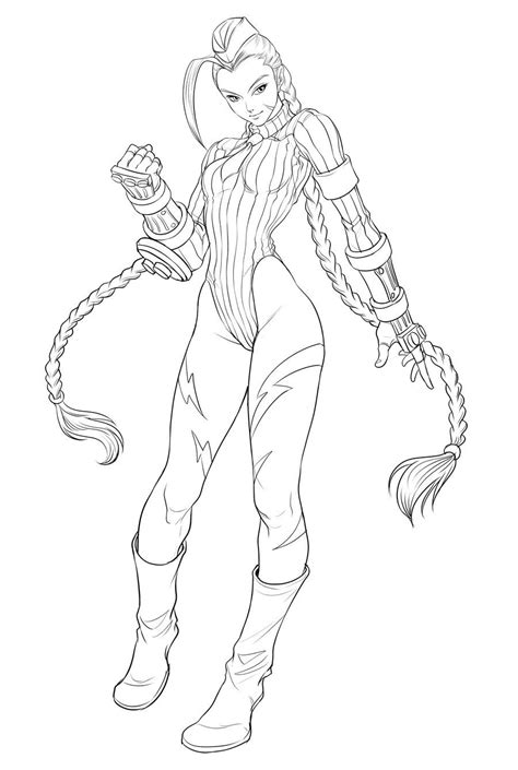 The second factor when selecting are on your house is size of the item. cammy_lineart_by_artgerm.jpg (Imagen JPEG, 900 × 1340 ...