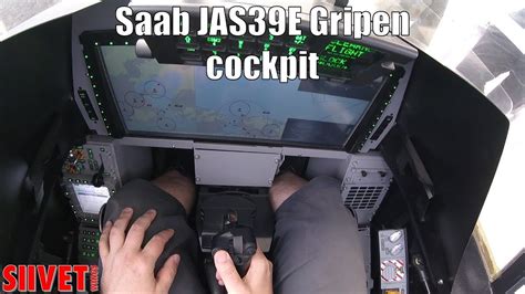 Gripen can fly at supersonic speeds at all altitudes. POV View At Saab JAS 39E Gripen Cockpit - YouTube