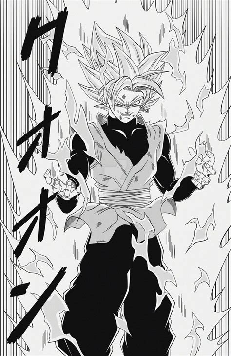 Don't know what brought this motiv to my mind. Goku Black Super Saiyan Rosé - Manga style. I got this ...