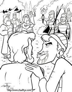 Printable of jesus washes feet. Judas Iscariot Betrays Jesus Coloring page | Sunday school ...