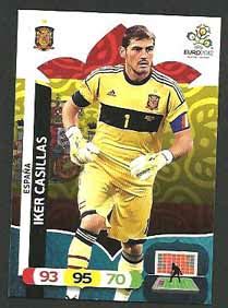 Vind fantastische aanbiedingen voor spanien 10 euro 2012. Grundkort Spanien, 2012 Adrenalyn EM/ Euro 2012, Iker Casillas