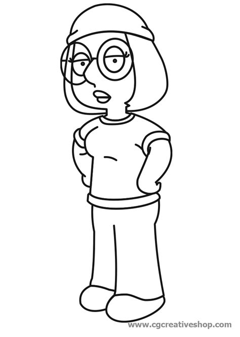 I always liked meg griffin and it makes me uncomfortable seeing the lengths family guy goes to when abusing, torturing and ridiculing her. Meg Griffin della Famiglia Griffin disegno da colorare ...