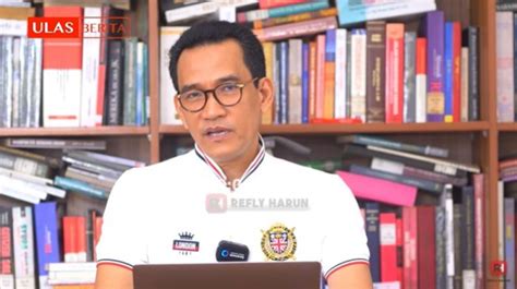 Pemenangnya sudah bisa ditentukan, karena hasil hitung cepat lembaga survei plus hitung cepat ala kpu mengindikasikan. Refly Harun Bongkar Ideologi 2 Sosok Profesor di Balik ...