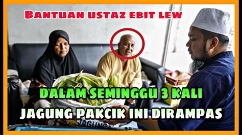 3,028,553 likes · 130,930 talking about this. Ustaz Ebit Lew Bantu Pakcik Jual Jagung tepi Jalan Di ...