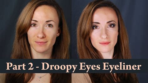 Starting again from the outer corner, line your bottom eyelids only halfway to place just a little colour along the lash line. How to apply EYELINER on HOODED DROOPY ROUND and DOWNTURNED eyes video ... | Maquillage ...