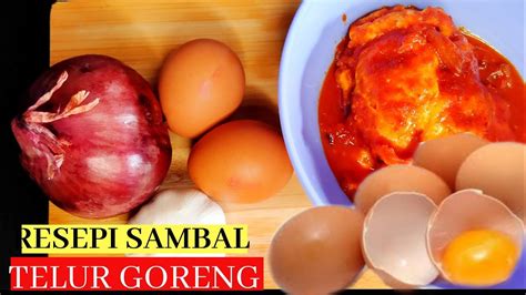 Tapi sebelum korang cuba buat telur goreng sambal ni apa kata korang tengok dulu video yang saya kongsikan kat atas ni untuk senang faham cara membuatnya. RESEPI SAMBAL TELUR GORENG MUDAH|SIMPLE - YouTube