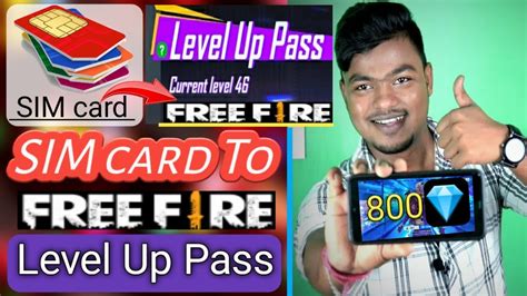 How to get level up pass free diamond in garena free fire new topup event? How To Get Free Fire Level Up Pass In Sim Card | sim card ...