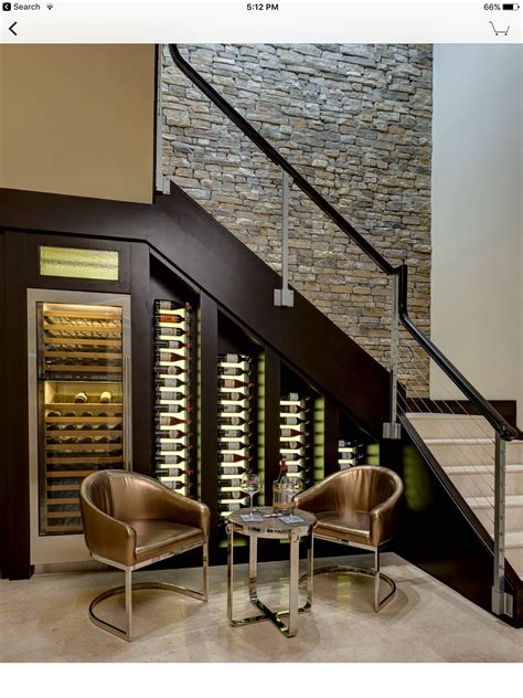 There is a sitting area above that has glass floors. Backlit led custom with vintage view wall storage unit ...