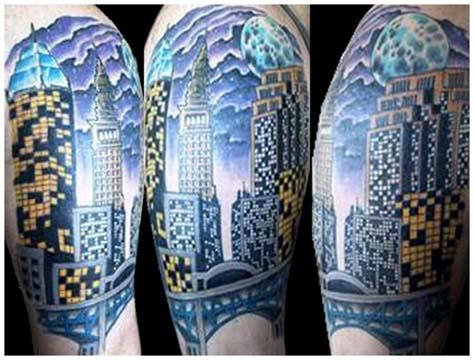 Maybe you would like to learn more about one of these? Downtown Cleveland tattoo by Eric Paluch aka Chico: TattooNOW