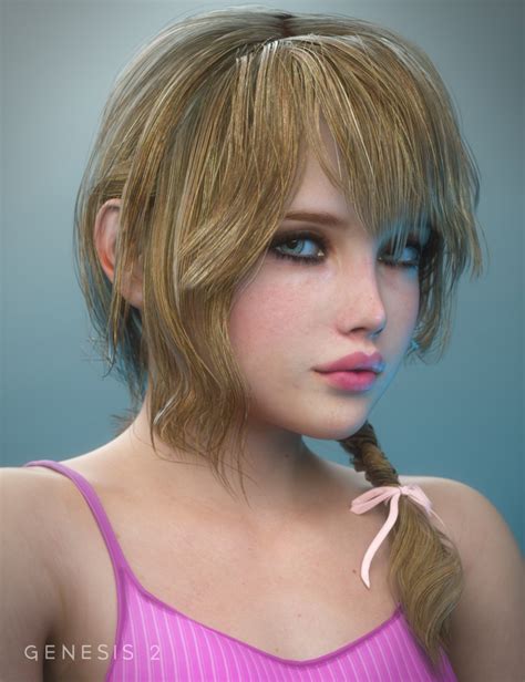 Free assets ok, be sure to specify license. DAZ 3D - Birthday Girl Hair for Genesis 2 Female(s) - DAZ ...