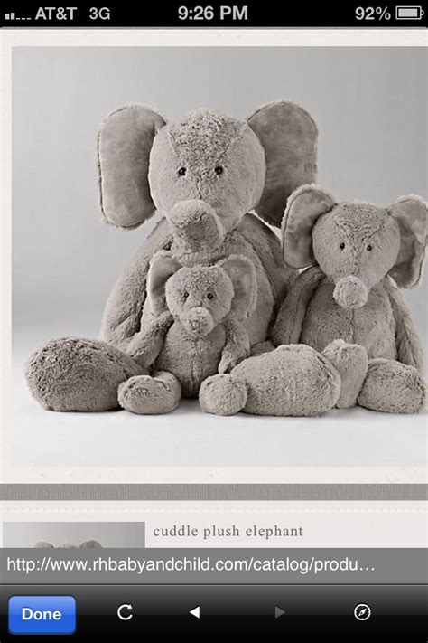 Maybe you would like to learn more about one of these? Stuffed elephants from Restoration Hardware | Elephant ...