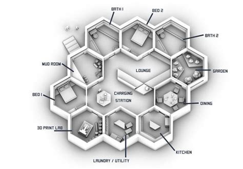 A Beehive For Humans, Designed So We Can Live On Mars ...