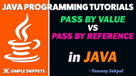 References must be initialized at the point of instantiation. Pass by Value vs Pass by Reference in Java explained in ...