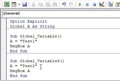 VBA Global Variables | How to Declare Global Variables in Excel VBA?