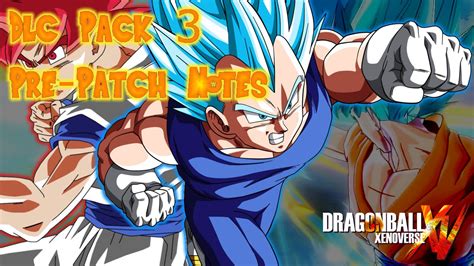Recent years have seen the release of some of the. Dragon Ball Xenoverse DLC Pack 3 Patch Notes - Level 99 Cap, Skill & Z-Soul Rebalance, and more ...