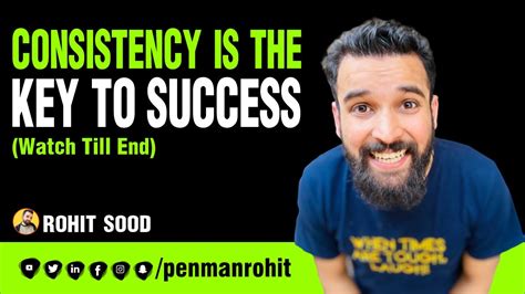 Consistency begins with the first step. Consistency is the Key to Success - Learn It Before It's ...