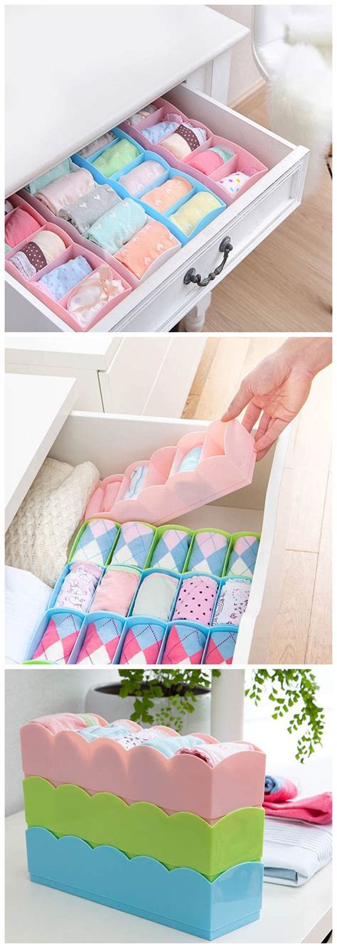 Looking for a good deal on diy underwear? Diy Underwear Storage : Buy Online Drawer Dividers 4pcs ...