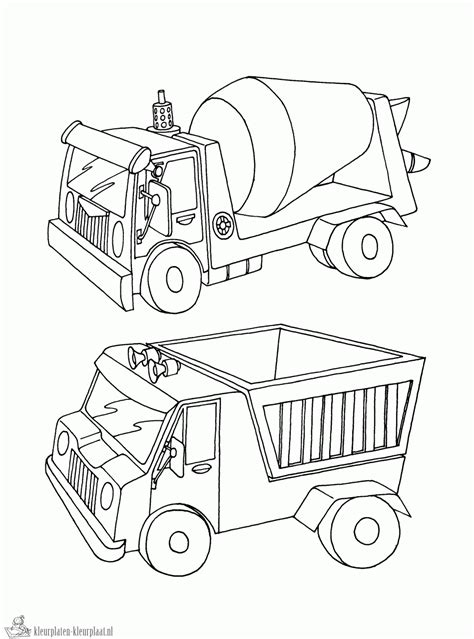 Kleurplaten en zo kleurplaten van vrachtwagens. Kleurplaten vrachtwagen | kleurplaten-kleurplaat.nl