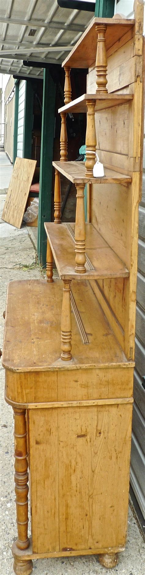 Looking for a good deal on dresser shelf? French Open Faced Kitchen Dresser with 3 Shelves, 2 Doors ...