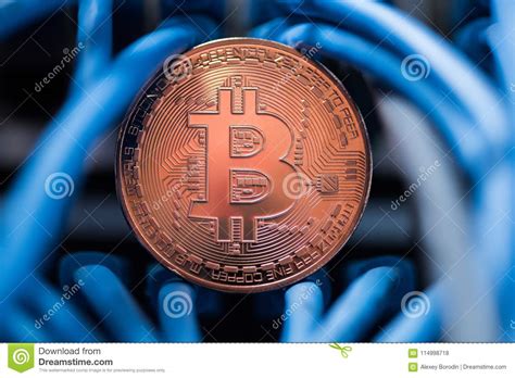 After that, no new btc will be produced. Cryptocurrency, Bitcoin Mining Concept. Golden Bitcoin Coin In B Stock Photo - Image of coin ...