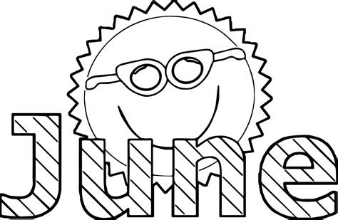 You can print or download them to color and offer them to your family and friends. 16 Free June Coloring Pages To Print