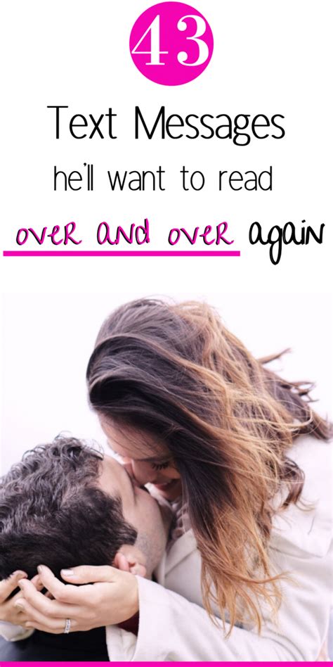 You can do something as simple as sending sweet good morning texts message for her. 43 Sweet Text Messages for him to make him feel loved in ...