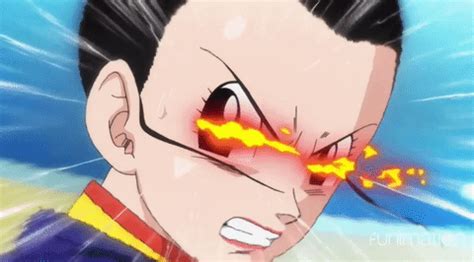 Eye flames are flames that spawn either from the left or right eye of some characters from the b★rs universe. New party member! Tags: anime angry mad dragon ball super chichi fire eyes | GIF PARTY ...