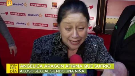 She is 67 years old and is a cancer. Angélica Aragón confesó que fue víctima de acoso sexual ...
