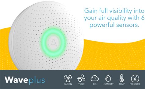 Bci capnocheck plus (9048), recertified. Airthings Wave Plus Indoor Air Quality Monitor with Radon ...