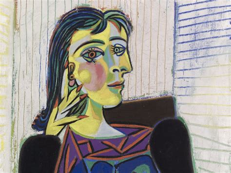 His first painting was completed at the age of nine. Pablo Picasso, Portrait de Dora Maar (Portrait of Dora ...