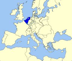 Landet gränsar till nordsjön i norr och väster, belgien i söder och tyskland i öster. Kungariket Förenade Nederländerna - Wikipedia