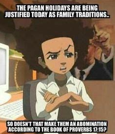 Why does he have to be buried. Boondocks | Quotes & Funny pix | Pinterest | I love, Money ...