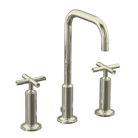 Kohler purist 14406 installation instructions. KOHLER Purist Vibrant Polished Nickel 2-Handle Widespread ...