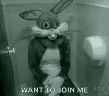 With ana de la reguera, tenoch huerta, josh lucas, cassidy freeman. Creepy Bunny GIFs | Tenor