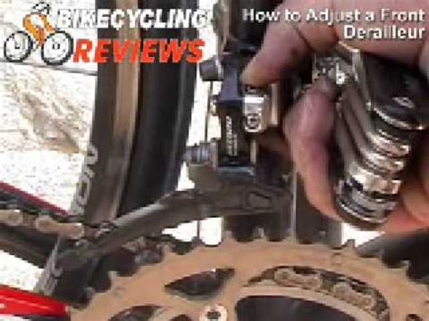 Learn about how to properly fit a human on a bike. How to Adjust the Front Derailleur on your Bike - YouTube