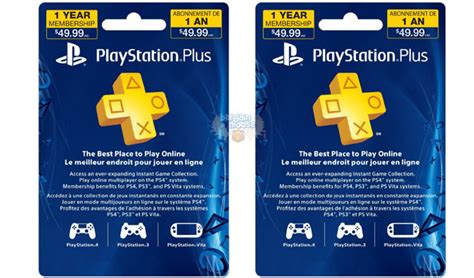 Playstation gift card canada (ca). Amazon Canada: PlayStation Plus 1-Year Membership Now $43.66 (EXPIRED)