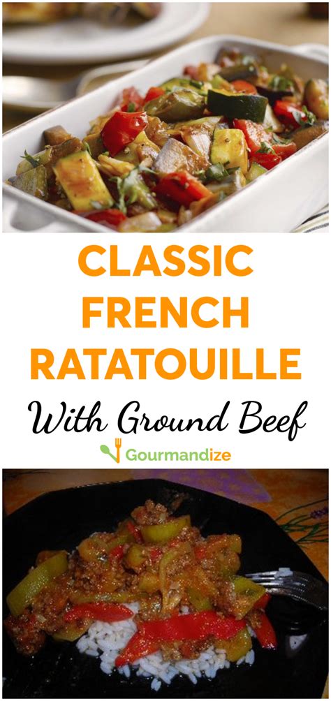 You'll notice that recipe box is now called saves and your recipes are organized in collections. Classic French Ratatouille with Ground Beef Recipe - (4/5)