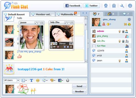 Rocket.chat is an incredible add a new package. 123 Flash Chat Software Free Download for Windows 10, 7, 8 ...