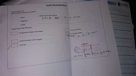 (medical check up record) dan surat keterangan sehat sesuai dengan format contoh 14 dan contoh 15. Contoh Surat Keterangan Sakit Dari Dokter Makassar - Nusagates