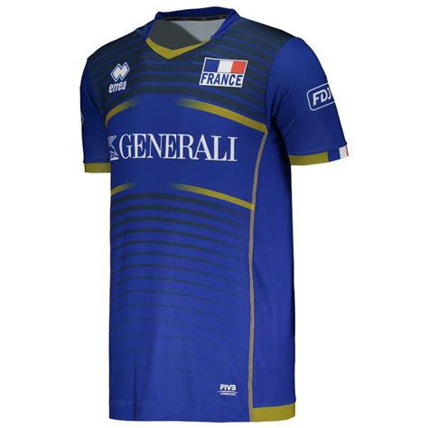 Sign up and place your bets now ! Errea France Home 2017 Volleyball Jersey